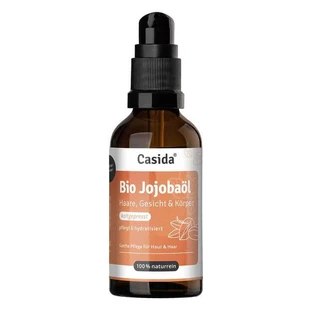 Jojobaöl Bio kaltgepresst Haare-Gesicht-Körper, 50 ml Öl