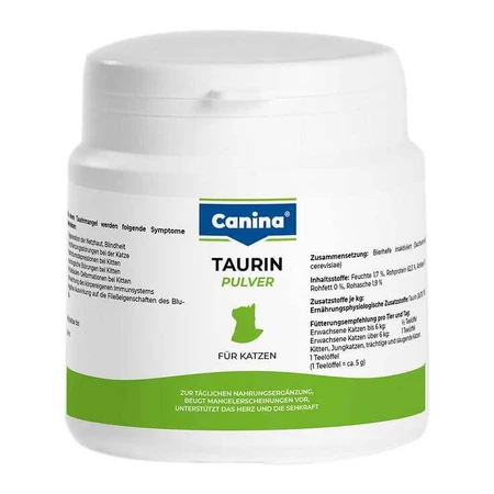 Taurin Pulver für Katzen, 100 g Pulver