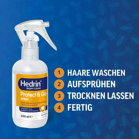 Hedrin Protect & Go Spray, vaporisateur de 100 ml