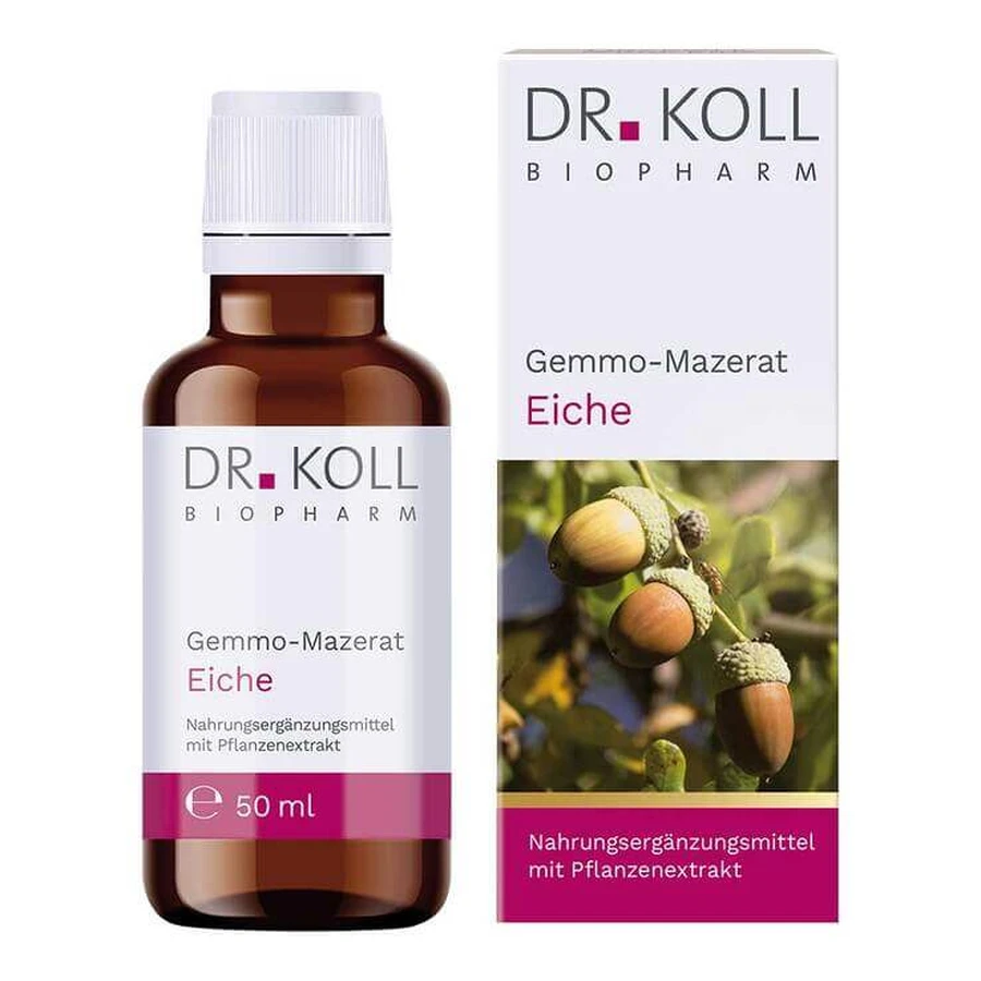 Gemmo-Mazerat Eiche Dr. Koll Quercus pedunculata Tropfen, 50 ml Tropfen