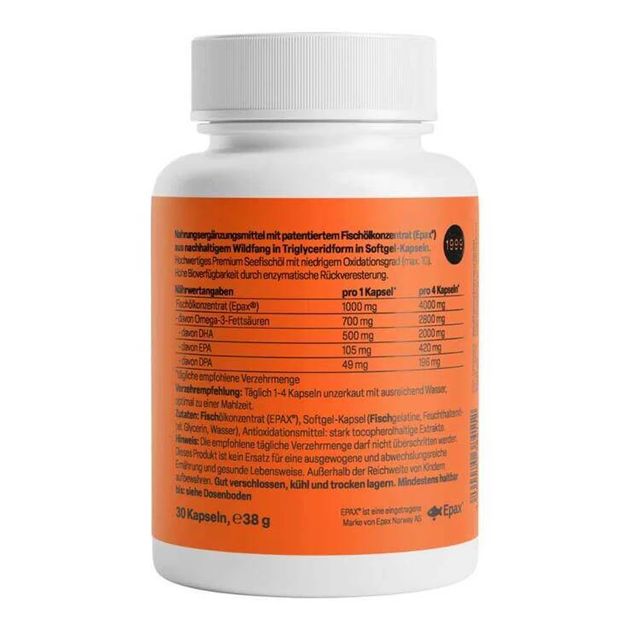 Cápsulas Omega-3 Ultra DHA de Zeinpharma, 120 cápsulas