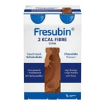 Fresubin 2 kcal Fiber Drink Chocolate, Bottle, 4 x 200 ml Solution