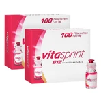 vitasprint B12 Drink Vials with Vitamin B12, 2 packs of 100 drink vials