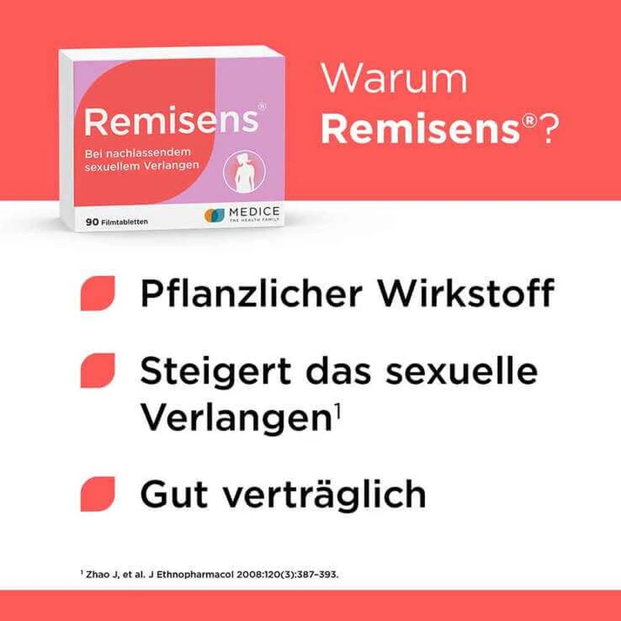 Remisens® Comprimés pelliculés, 180 comprimés pelliculés