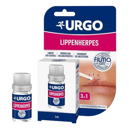Urgo Lippenherpes flüssig, 3 ml Flüssigkeit