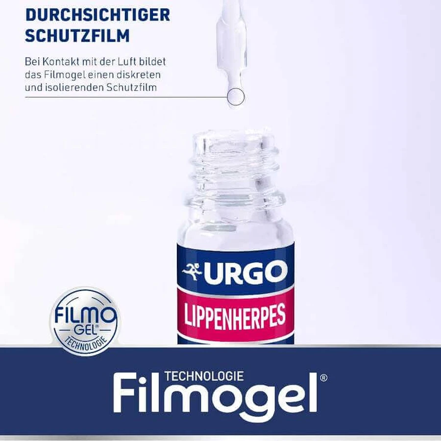 Urgo Lippenherpes flüssig, 3 ml Flüssigkeit