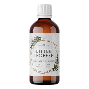 Bittertropfen 15 Kräuter Bitterstoffe Nordic Pure, 100 ml Tropfen zum Einnehmen