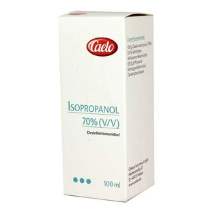 70% (v/v) Isopropanol Caelo Disinfectant, 100 ml solution