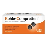 Comprimidos de carbón vegetal Compretten, 30 comprimidos