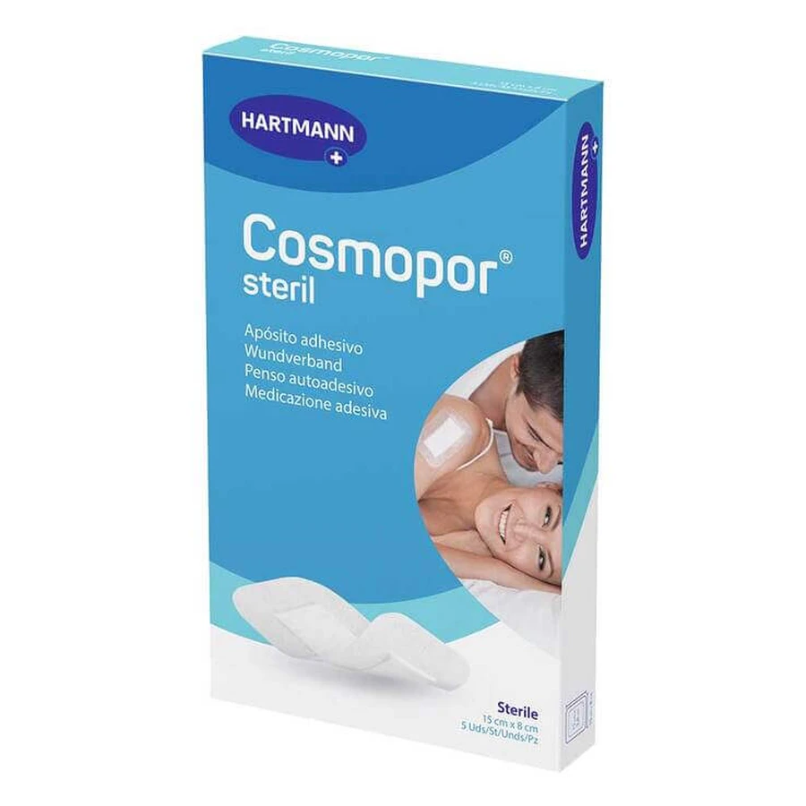 Cosmopor® Sterile verbanden van 8 x 15 cm, 25 stuks