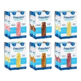 Fresubin Energy Fibre Drink Assorted Pack of Bottles, 6 x 4 x 200 ml Solution