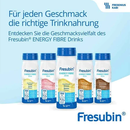 Fresubin Energy Fibre Drink, gemengd pakket met flessen, 6 x 4 x 200 ml oplossing