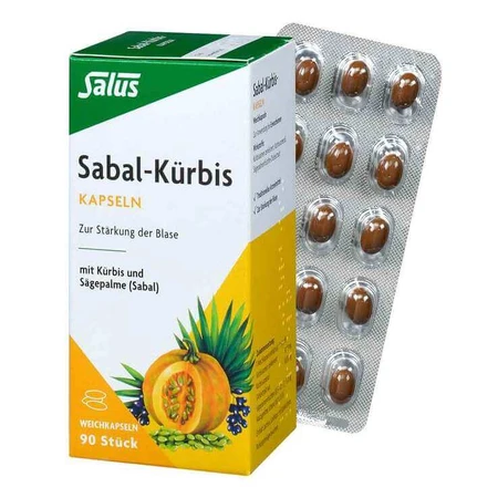 Sabal Kürbis Kapseln Salus, 90 St Weichkapseln