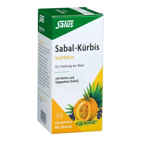 Sabal Kürbis Kapseln Salus, 90 St Weichkapseln