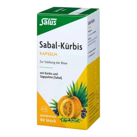 Sabal Kürbis Kapseln Salus, 90 St Weichkapseln