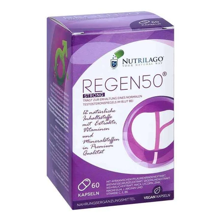 Nutrilago Regen50 Strong Capsules, 60 capsules