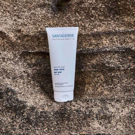 Zuivere, ongeparfumeerde aloë vera-gel, 2 x 100 ml