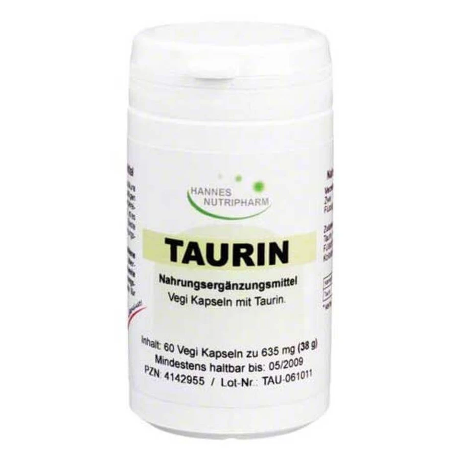 Taurine Vegi Capsules, 180 capsules