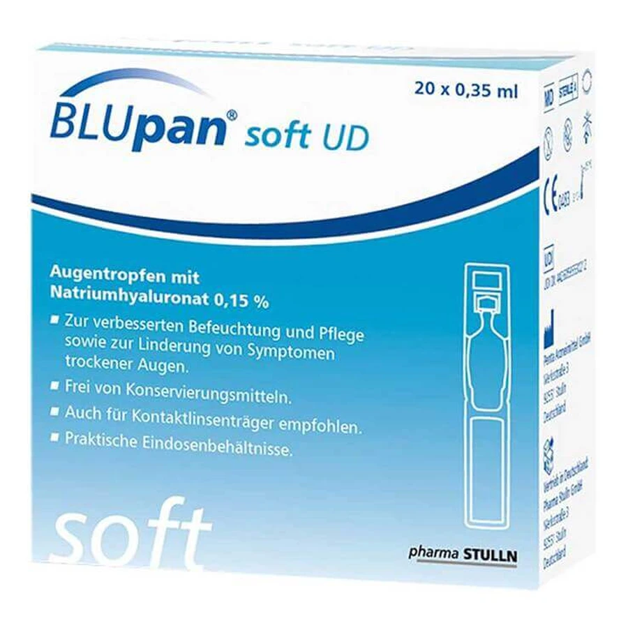 Blupan soft UD Augentropfen, 20X0.35 ml Augentropfen