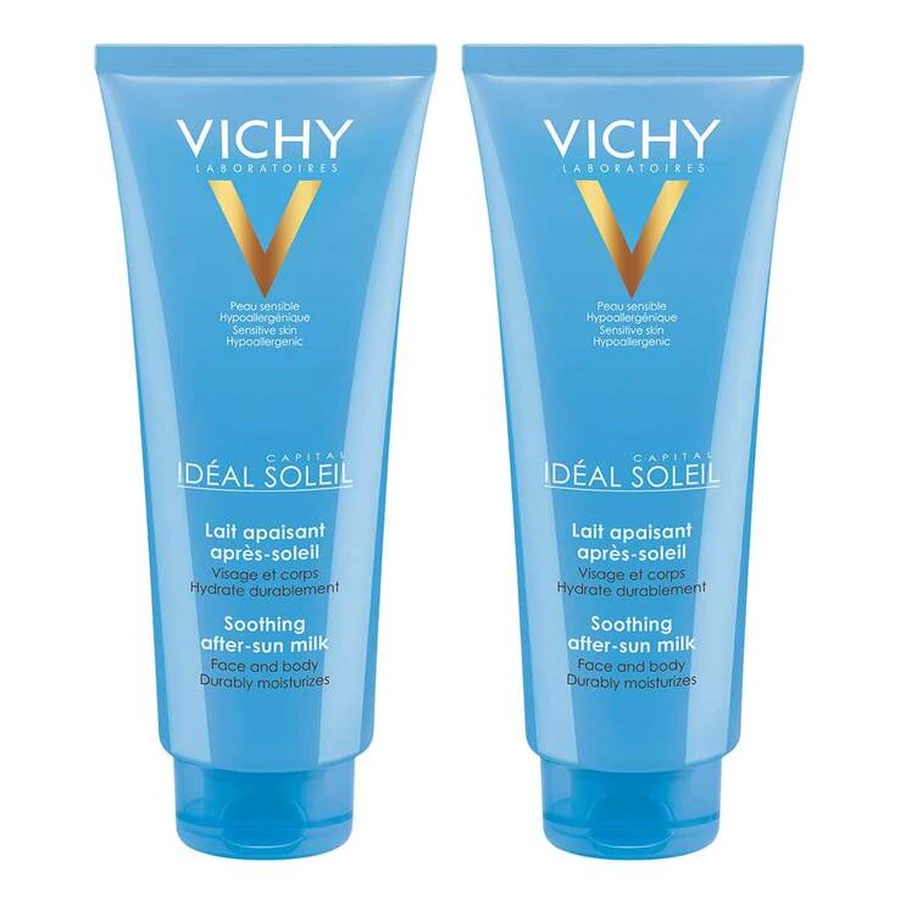 Vichy Capital Soleil After-Sun verzorgingslotion, 2 x 300 ml lotion