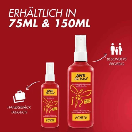 Anti Brumm Forte en spray con dosificador, 2 x 150 ml, agotado