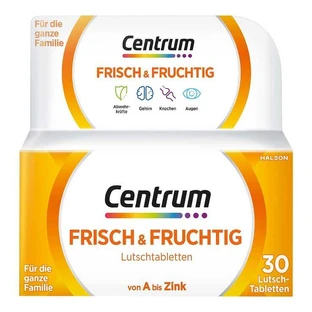 Pastillas Centrum Fresh & Fruity, 2 x 60 pastillas