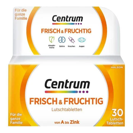 Pastillas Centrum Fresh & Fruity, 2 x 60 pastillas