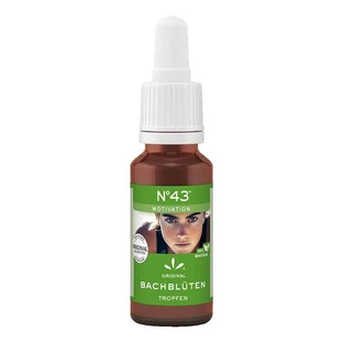 Bachblüten Nr. 43 Tropfen, 20 ml Tropfen zum Einnehmen