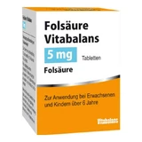 Folsäure Vitabalans 5 mg Tabletten, 50 St Tabletten