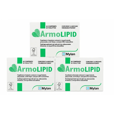 ArmoLipid, 3x60 tablets, Mylan