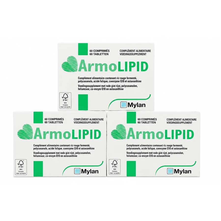 ArmoLipid, 3x60 tablets, Mylan