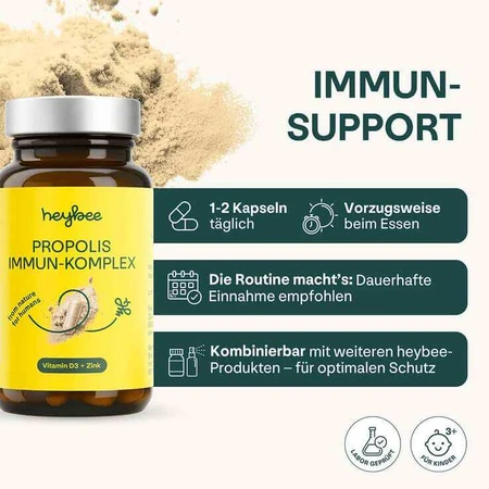Heybee Propolis Immune Complex-capsules, 60 capsules