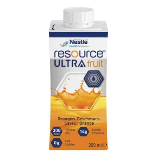 Resource Ultra Fruit Orange flüssig, 6X4X200 ml Flüssigkeit
