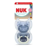 Day&Night First Choice Classic Pacifier Set, Blue, 6–18 months, 2-pack, Nuk