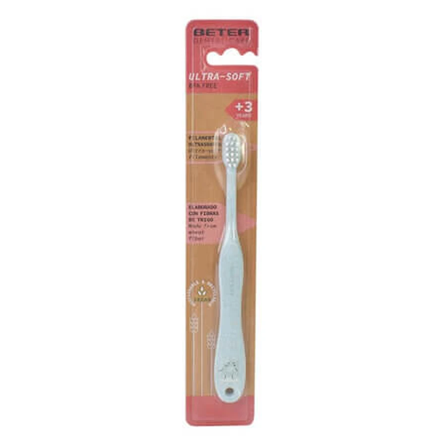 Cepillo de dientes infantil, colores variados, a partir de 3 años, ultrasuave, Beter