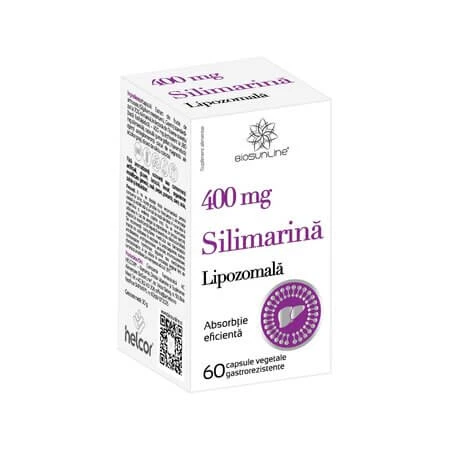 Liposomal Silymarin, 400 mg, 60 capsules, Biosunline