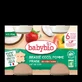 Organic Coconut, Sea Buckthorn, and Strawberry Cream, +6 months, 2 x 130 g, BabyBio
