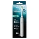 Brosse à dents électrique Philips Sonicare 1100, blanche, HX3902/01, 1 brosse à dents + 2 têtes de brosse de rechange, Philips
