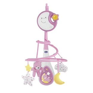 Carrousel musical « Next 2 Dreams », rose, dès la naissance, Chicco