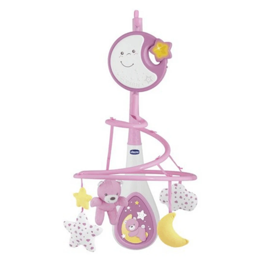 Carrousel musical « Next 2 Dreams », rose, dès la naissance, Chicco
