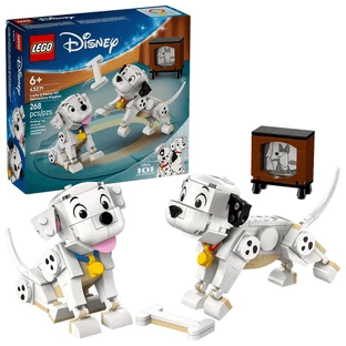Lucky und Penny aus Disneys „101 Dalmatiner“, ab 6 Jahren, 43271, 268 Teile, Lego