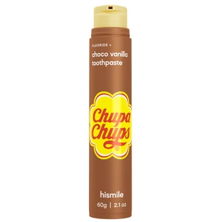 Fluoride Toothpaste, Chupa Chups, Choco Vanilla, 60 g, Hismile