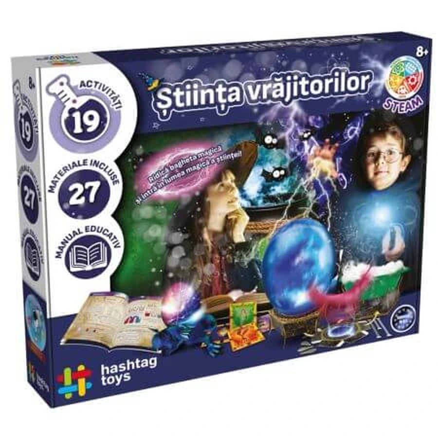 Set de ciencia «Wizards», a partir de 8 años, Hashtag Toys