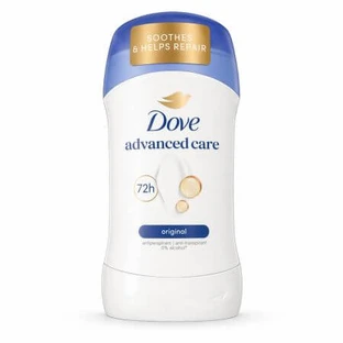 Déodorant anti-transpirant Dove Classic 72 heures en stick, 50 ml