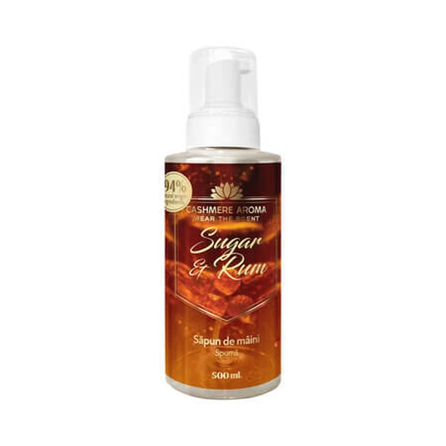 Foaming Hand Soap, Sugar & Rum, 500 ml, Cashmere Aroma