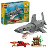 Fierce Shark with a Treasure Chest, Ages 8+, 31381, 379 pieces, Lego Creator 3-in-1