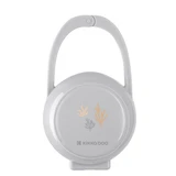 Schnullerhalter und -clip, grau, Kikka Boo