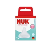 Flux Control Perfect Match Silicone Teat Set, +6 months, 2 pieces, NUK