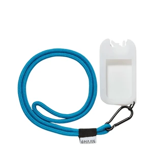 Hand Sanitizer Pouch with Drawstring, Blue, Haan