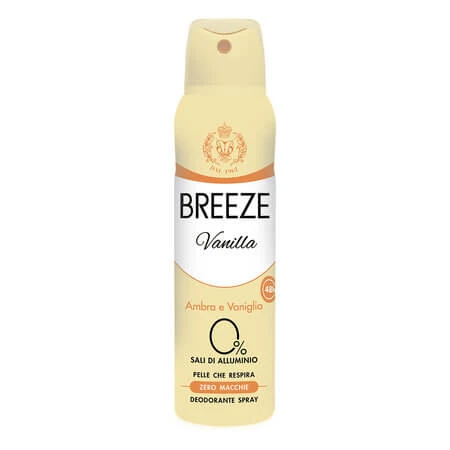 Vanilla Deodorant Spray, 150 ml, Breeze